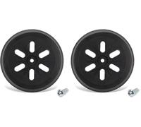 Gachiwar Piastra levigatrice 125 mm, 6 fori di ricambio tampone per levigatrice, tampone per dischi di levigatura con gancio e fibbia, compatibile con GEX 150, GEX 150 AB (2 pezzi)
