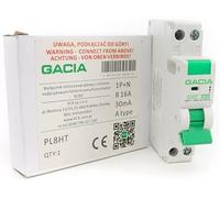GACIA RCBO B10 1P 30 mA Tipo A GACIA Interruttore