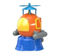 Gacqpli Giocattoli per missili da sprinkler, sprinkler all'aperto per bambini, Giocattoli a spruzzo d'acqua all'aperto, Attività di schizzi, design per elicotteri, gioco interessante interattivo per