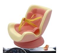 Gacqpli Seggiolino auto, seggiolino per auto per bambole,Seggiolino per bambole imbottite | Air sfiato seggiolino per giocattolo imbottito per camion berlina, decorazione del desktop ornamento