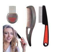 Gacqpli Spazzola peeling del cuoio capelluto, peeling del cuoio capelluto, portatile ergonomico per cuoio capelluto Sweep Comb - prodotto sanitario, strumenti di massaggio manuale per giovani, anziani