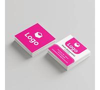 Gadaleta Digital Industries - Biglietto da Visita Quadrato| F.to 5,5x5,5cm | 100 pz | Personalizzato su Cartoncino Stampa a Colori Fronte/Retro | Modello 4