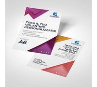 Gadaleta Digital Industries - Volantini Pubblicitari Personalizzati - Flyer Professionali in Carta Patinata 115g - Stampa Fronte/Retro-Ideali per Eventi e Promozioni (Formato A6 (105x148 mm))