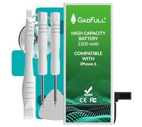 GadFull Batteria ad Alta Capacità compatibile con iPhone 6 | 2026 Data di produzione | incl. Set di riparazione manuale & Kit strumenti Profi | Nuova Batteria Cellulare Extra