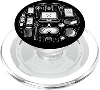 Gadget Gli strumenti del gadget tecnologico della tecnologia dell'era moderna PopSockets PopGrip per MagSafe