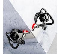 Gadget manuale in acciaio a 90 gradi con tazza di precisione in gomma robusta e manopole regolabili per allineamento di aspirazione piastrelle piastrelle granito di avere