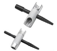 Gadget morbido compatibile con 2 confezioni 4 in 1 3/8, 5/16, 7/16 M10x1, M8x1, 1/8 1/4-28, forte per la pulizia della casa