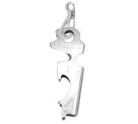 Gadget multitolo - Galle Key Gear, Compact Survival Accessory | 2.05x0.79x0.22 pollici Set di cacciaviti in acciaio antiruggine, kit di strumenti portatili versatili, strumento tr