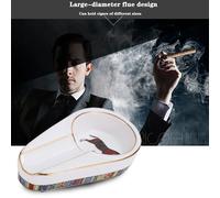 Gadget per sigari Posacenere per sigari domestico Portasigari in ceramica portatile Posacenere per sigarette per tabacco