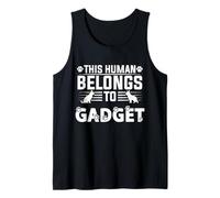 Gadget regalo con nome del cane Belongs To Pet Dog Gadget Canotta