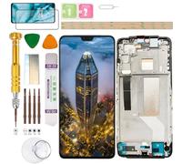Gadget Troops Kit di ricambio per display LCD (senza impronte digitali) per Vivo V23 5G V2130, V2303 (nero)