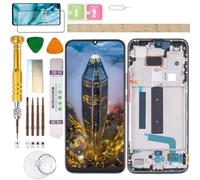 Gadget Troops Kit di ricambio per display LCD (senza impronte digitali) per Xiaomi Mi 10 Lite 5G M2002J9G (nero)
