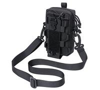 Gadget Utility Marsupio Marsupio Portabottiglie per Campeggio Escursionismo Outdoor Gears, Nero