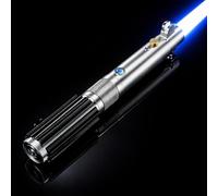 GADGETS 4 EVERYONE SaberLabs - Spada laser con app Bluetooth, oscillazione fluida, caratteri sonori, effetti luminosi, cambio colore infinito e controllo del movimento, sciabola leggera per adulti e