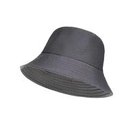 Gadgets Mafia Cappello a secchiello unisex in cotone pescatore Sun Cap estate spiaggia pesca secchio cappello per uomo donna, Grigio scuro, Taglia unica