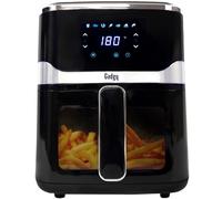 Gadgy Friggitrice ad Aria Calda 5L con Finestra e Touch Screen - Airfryer 1400W Senza Olio, Temperatura Regolabile 80-200°C - 7 Programmi - Cestello Antiaderente Facile da Pulire