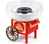 Gadgy Macchina per Zucchero Filato Retrò - Rosso | Cotton Candy Maker per Zucchero o Caramelle Ideale per Compleanni Feste e Momenti in Famiglia
