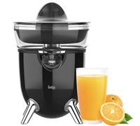 Gadgy Spremiagrumi Elettrico 100W - Estrattore di Succo con Beccuccio Antigoccia, Coperchio Antipolvere e Piedini Antiscivolo - Design Cilindrico Compatto - per Succhi Freschi fatti in Casa