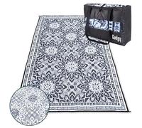 Gadgy Tappeto da Esterno Resistente alle Intemperie - Elegante Tappeto da Balcone Impermeabile e Resistente ai Raggi UV - Tappeto da Giardino Reversibile - 200 x 300 cm