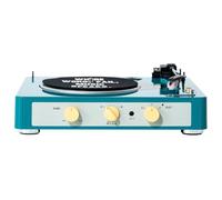 Gadhouse Brad Lettore Registratore Vintage 3-Speed? ?Turntable Built in Bluetooth, Altoparlanti Stereo, Presa Cuffie, Ingresso Ausiliare per Smartphone, Line Out RCA Jacks Retro Green