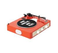 GADHOUSE Brad Mkii Record Player (Built-In Bluetooth 5.0 & Pitch Control) NUOVO