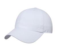 GADIEMKENSD Blank Baseball cap Washed Cotton Hat for Women Men Unconstructed Soft Basic Hat Unisex Custom Items Plain Caps Dad Hats for Outdoor Sports Golf Running Hiking White