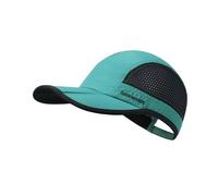 GADIEMKENSD Folding Running Men Hat Long Brim Golf Hats Quick Dry Baseball Caps Unstructured Breathable Light Cooling cap Adjustable Trucker Hat for Outdoor Sport Hiking Workout Gym Tennis Turquoise