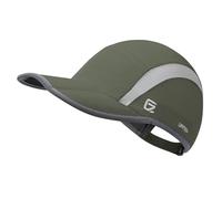 GADIEMKENSD Quick Dry Sports Hat Folding Series Lightweight Breathable Soft Outdoor Run cap (Reflective, Army Green)