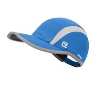 GADIEMKENSD Quick Dry Sports Hat Lightweight Breathable Soft Outdoor Run cap (Folding Series,Blue)
