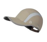 GADIEMKENSD Quick Dry Sports Hat Lightweight Breathable Soft Outdoor Run cap (Folding Series, Khaki)