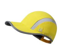 GADIEMKENSD Quick Dry Sports Hat Lightweight Breathable Soft Outdoor Run cap (Folding Series, Yellow)