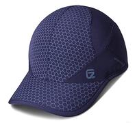 GADIEMKENSD Sport cap Soft Brim Lightweight Waterproof Running Hat Breathable Baseball cap Quick Dry Sport Caps Portable Sun Hat for Men Woman Performance Cloth Workouts Outdoor Activities Navy
