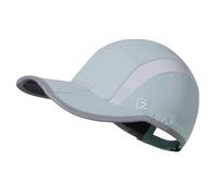 GADIEMKENSD UPF50+ Quick Dry Sports Hat Lightweight Breathable Reflective Outdoor Running cap (Folding Series, Grey Blue)
