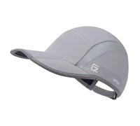 GADIEMKENSD UPF50+ Quick Dry Sports Hat Lightweight Breathable Soft Outdoor Running cap (Folding Series, Light Grey)