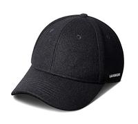 GADIEMKENSD Winter Baseball Caps Wool Dad Hat Warm Trucker Hats Work cap Workout Thick Christmas Gifts for Mens Womens Clothing Sport Novelty The Dem En Apparel Fabric Men Woolen Black