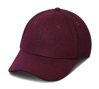 GADIEMKENSD Winter Baseball Caps Wool Dad Hat Warm Trucker Hats Work cap Workout Thick Christmas Gifts for Mens Womens Clothing Sport Novelty The Dem En Apparel Fabric Men Woolen Wine Red