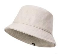 GADIEMKENSD Winter Bucket Hat - Premium Wool, Packable, Plain Colors, Warm Soft Felt Wool Bucket Hats for Women Men Unisex Casual Outdoor Hiking Fisherman cap Khaki Gray L