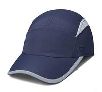 GADIEMKENSD Womens Hats Baseball cap UPF 50+ Sun Quick Dry Lightweight Breathable Reflective Trucker Hat Outdoor Hiking Fishing Run Golf Sports A Dad Mesh Hats Running Hat Ponytail for Women Navy XL