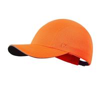 GADIEMKENSD Women's Race Day Running Hat Performance Mesh Baseball cap - Excellent Ventilation, Lightweight, Reflective Safety Ponytail Hats for Exercise Golf Hiking Beach Workout Gym Bright Orange