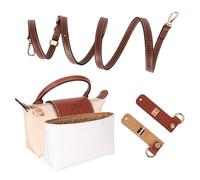 GADITIEK Tracolla in pelle e organizer per borse LongChamp, mini borsa a tracolla per campioni lunghi, organizer per borse compatibili con inserto LongChamp Tote Bag (1,2 cm)