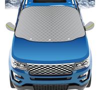 GADLANE Copertura per Parabrezza Auto - Copertura Magnetica per Parabrezza Auto per l'inverno - Pieghevole, Extra Spessa e Impermeabile - per Gelo, Ghiaccio, Neve, Sole - 153 x 127cm