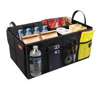 GADLANE Organizer Bagagliaio Auto Borsa Organizer Bagagliaio Auto Pieghevole Strumento Borsa Della Spesa Titolare - Nera - 50cm x 38cm x 26cm