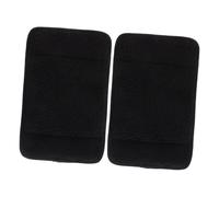 Gadpiparty 1 Paio Imbottitura del bracciolo Maniglia Antiscivolo Cuscino per appoggio Braccio Grip Antiscivolo per carrozzella tampone di Canna poggiatesta per Flanella Black