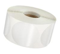 Gadpiparty 1 Rotolo Adesivi Trasparenti Rotondi per Pacchi e Buste Etichette Personalizzabili per Regali e Speciali Facili Usare