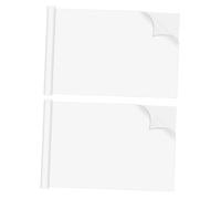 Gadpiparty 1 Rotolo Lavagna ad adsorbimento elettrostatico sul muro lavagna da muro lavagna statica lavagna elettrica statica lavagna bianca cancellabile a secco pp