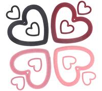 Gadpiparty 1 Set Ciondolo D'amore Ciondoli Pendenti Collane A Cuore Per Donna Fabbricazione Charme Chiama Chiama Chiame Collana Artigianale Che Fa Ciondoli Resina 12 Pezzi