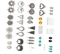 Gadpiparty 1 Set Creare Fatti Mano Kit Materiali per Diy con Pinze Accessori Retro per Amanti Del Fai da Te