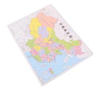 Gadpiparty 1 Set Della Mappa Che Abbinano i Giocattoli Giocattolo Cognitivo Geografico Giocattolo Corrispondente Puzzle Della Mappa Della Cina Giocattoli Cognitivi Carta