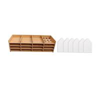 Gadpiparty 1 Set di Utensili per La Conservazione su Pallet Accessori per L'Arte dei Diamanti Vassoio per La Conservazione dell'Arte dei Diamanti Cucina Forniture per Il Disegno