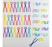 Gadpiparty 1 Set Fermagli per Fili Colorati Titolari Piccole Clip della Bobina Cucire Filo della Bobina Forniture fissatori di Filo Strumento Rocchetto di Filo plastica